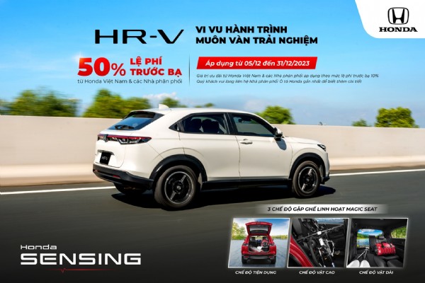 Vi Vu Hành Trình - Muôn Vàn Trải Nghiệm Cùng Honda HR-V