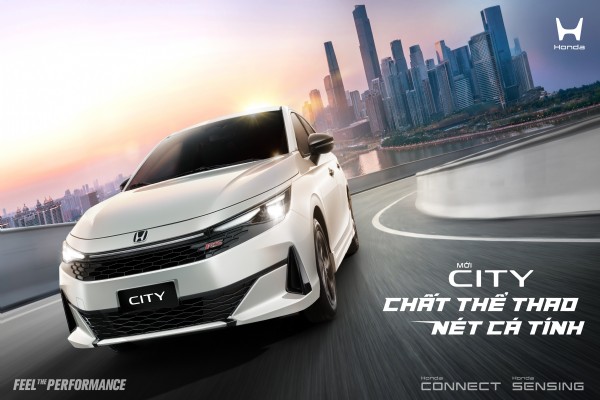 Honda City mới chính thức ra mắt tại Việt Nam: Diện mạo thể thao, nâng tầm tiện nghi
