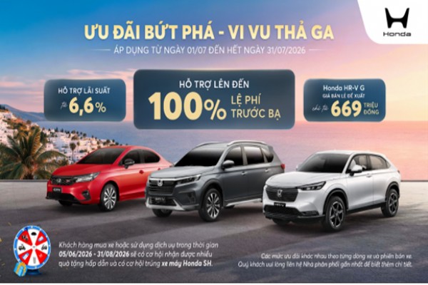 ƯU ĐÃI BỨT PHÁ – VI VU THẢ GA