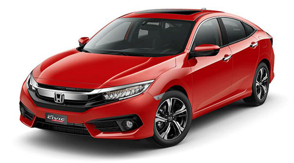 Honda Civic 1.5 RS 2019 (Bạc/Đen/Xanh/Đỏ)